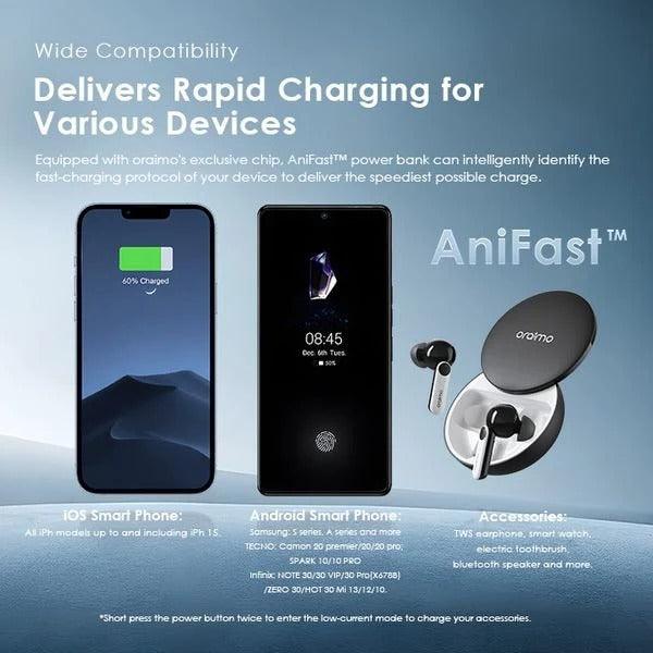 Oraimo - Traveler Flash Power Bank